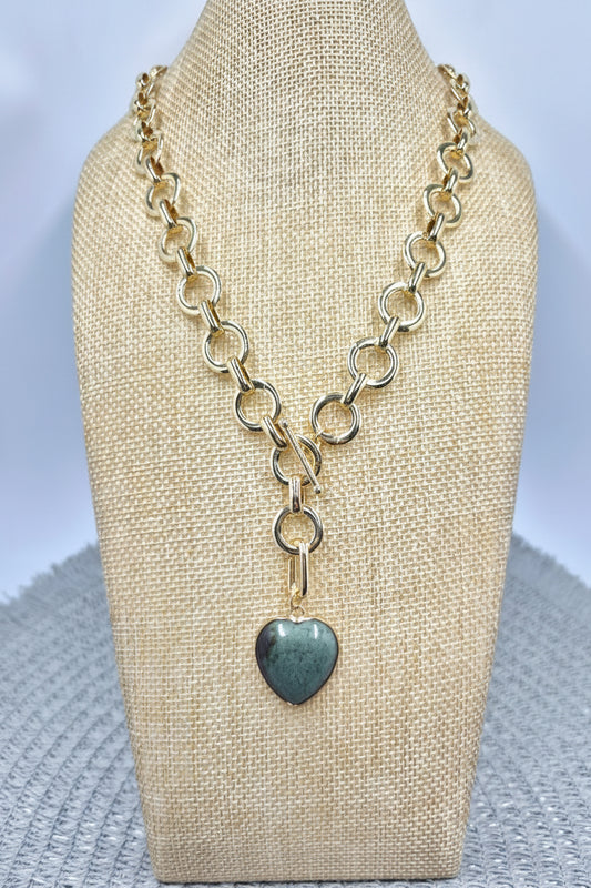 Loop Duo Fancy Jasper Necklace/Bracelet
