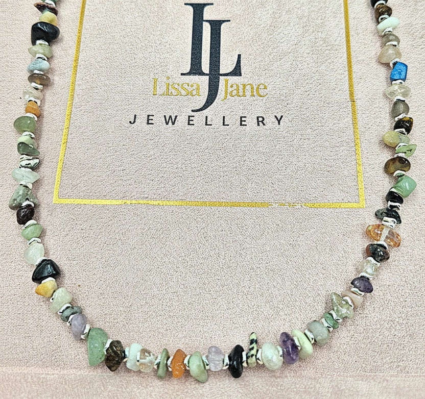 The Kaleidoscope Gemstone Necklace