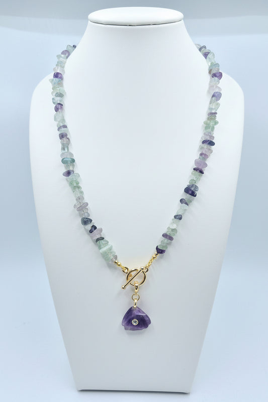 Aurora Fluorite Necklace
