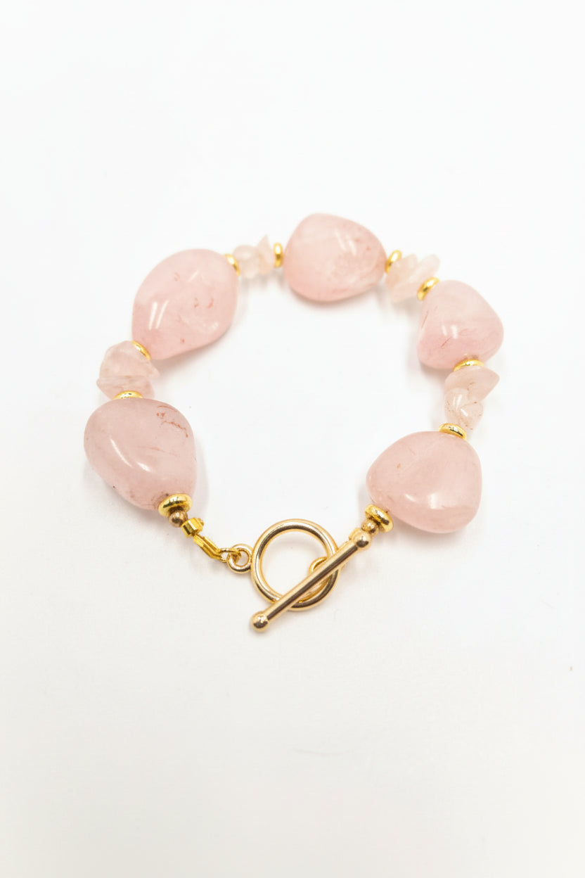 Blush Tassel Bracelet