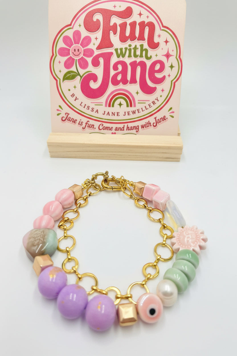 You Make Me Dizzy Multitasking Necklace/Bracelet