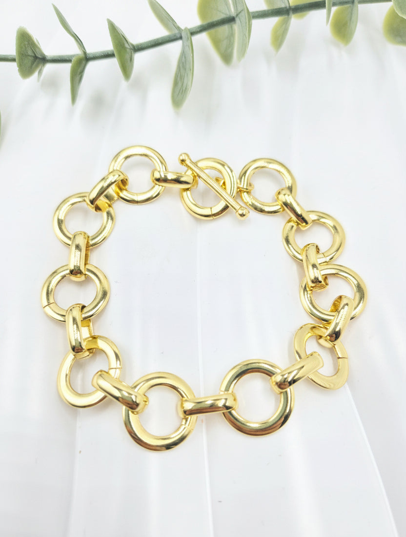Loop Duo Amethyst Necklace/Bracelet