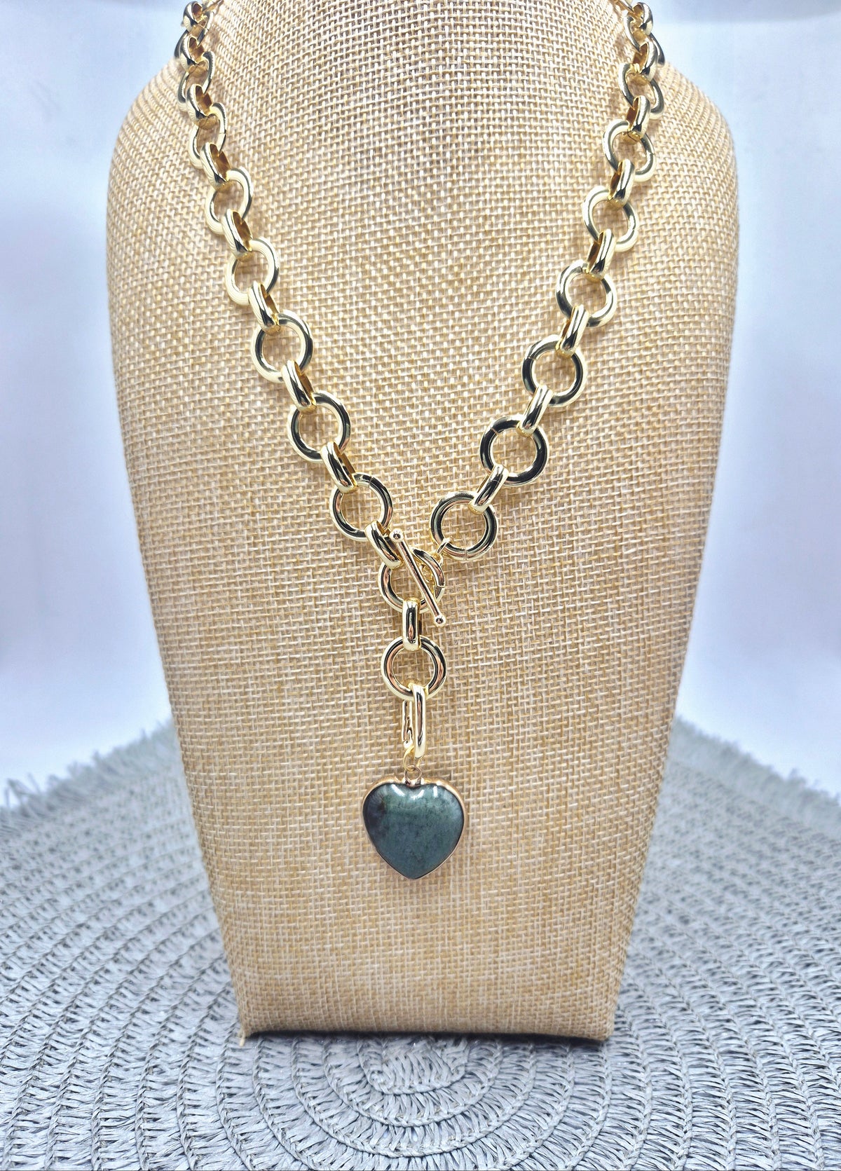 Loop Duo Fancy Jasper Necklace/Bracelet