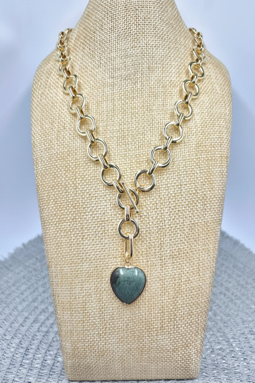 Loop Duo Fancy Jasper Necklace/Bracelet