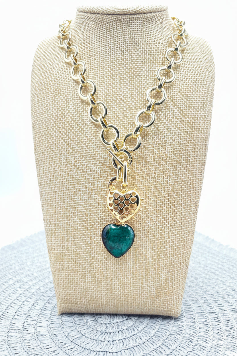 Loop Duo Fancy Jasper Necklace/Bracelet