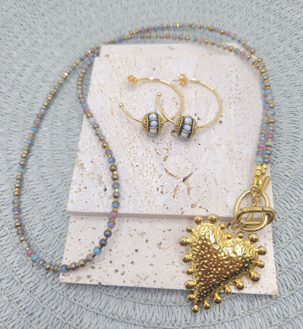 Midnight Heart Necklace