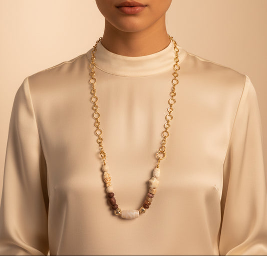Beams Are Gonna Blind Me Long Multitasking Necklace/Bracelet