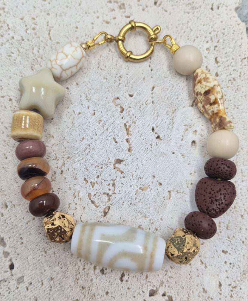 Beams Are Gonna Blind Me Long Multitasking Necklace/Bracelet