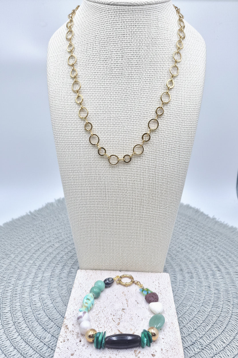 I Found You At Last Long Multitasking Necklace/Bracelet