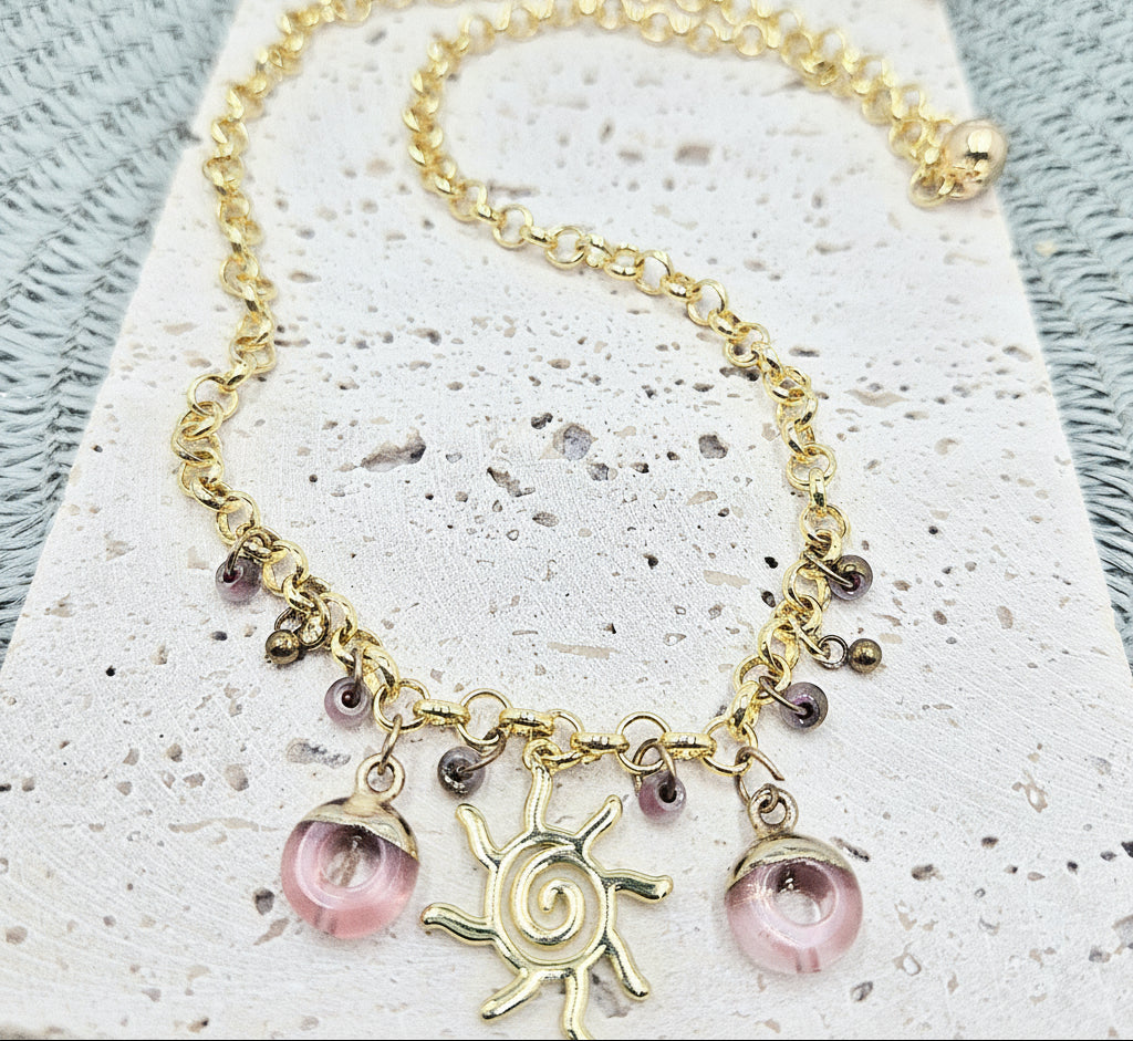 Sunny Day Gold Rollo Chain
