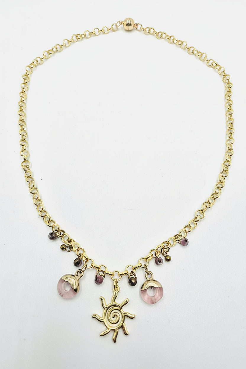 Sunny Day Gold Rollo Chain