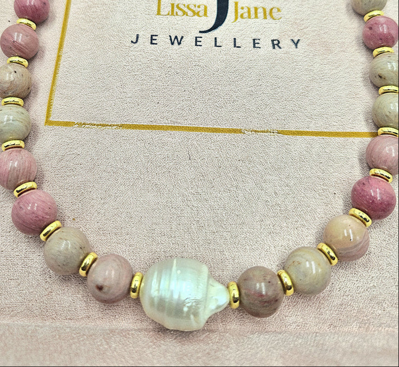 The Blushing Pearl Necklace