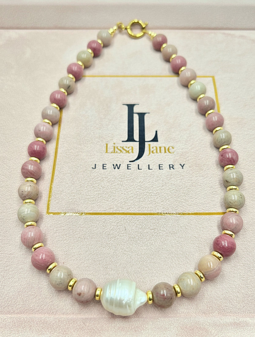 The Blushing Pearl Necklace