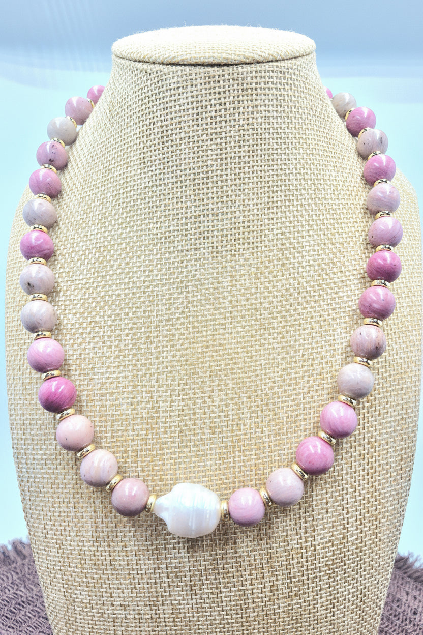 The Blushing Pearl Necklace