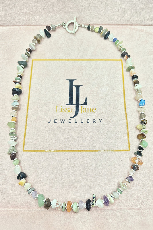 The Kaleidoscope Gemstone Necklace