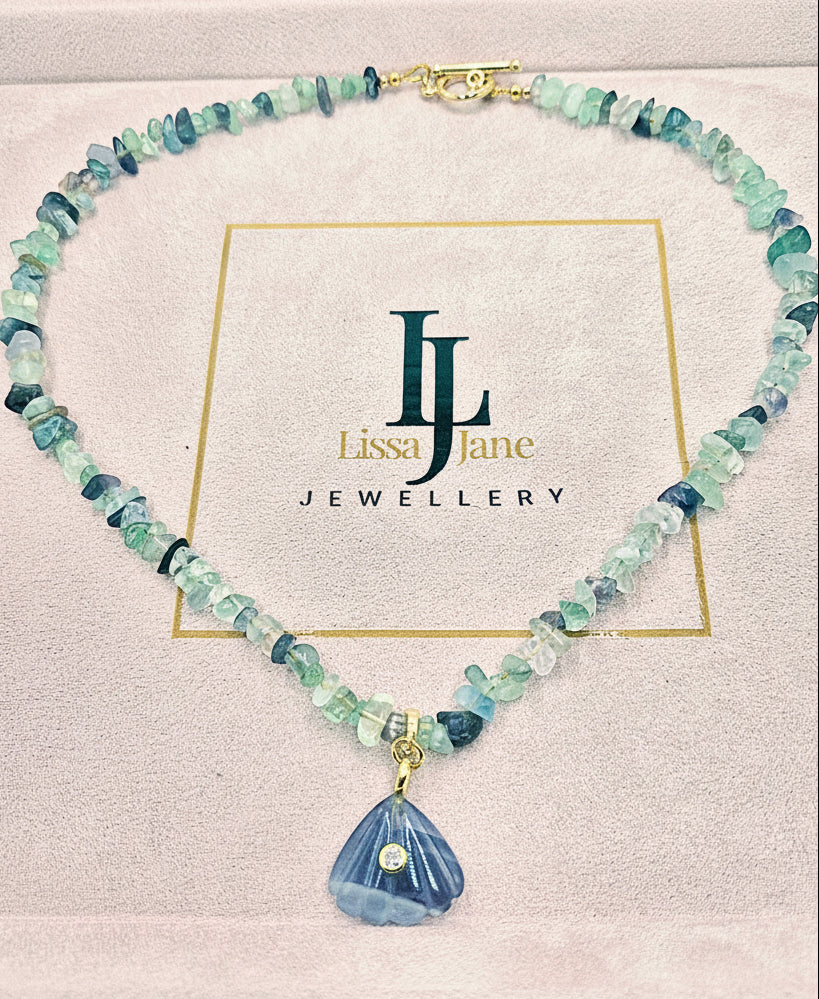 Aurora Fluorite Necklace