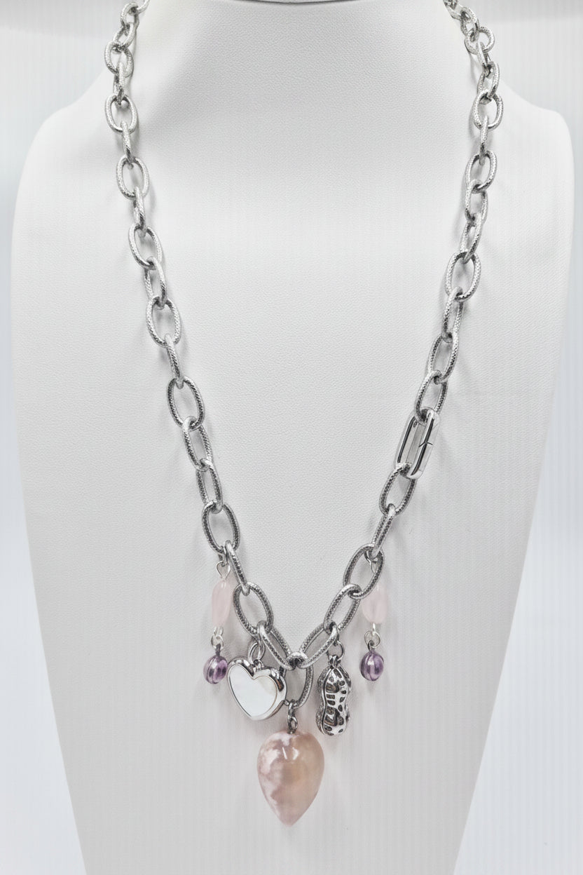 Lariat Charm Necklace