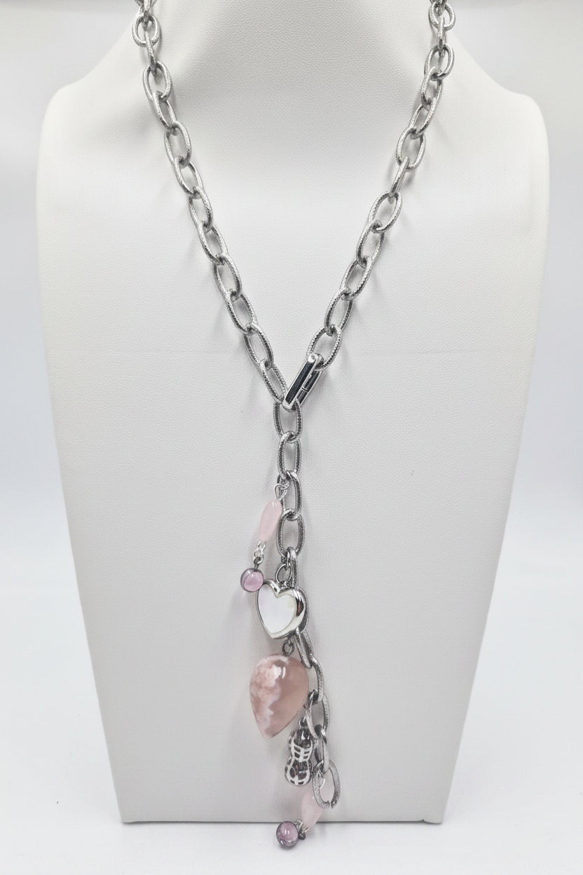 Lariat Charm Necklace