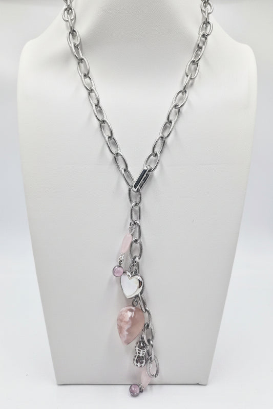 Lariat Charm Necklace