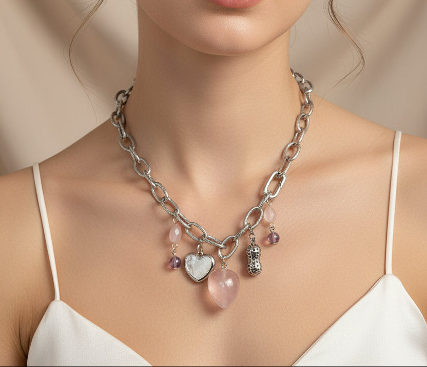 Lariat Charm Necklace