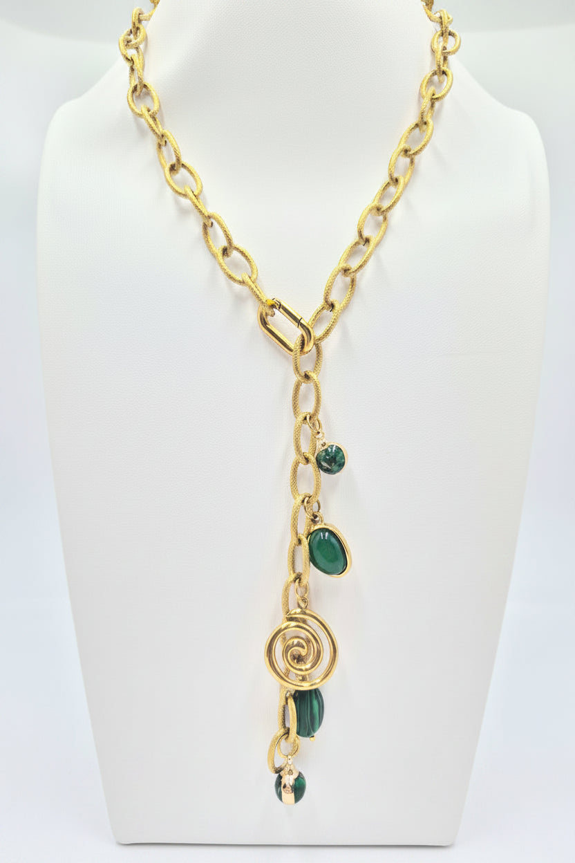 Lariat Charm Necklace