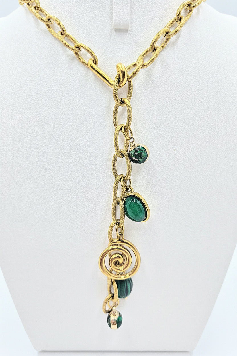 Lariat Charm Necklace