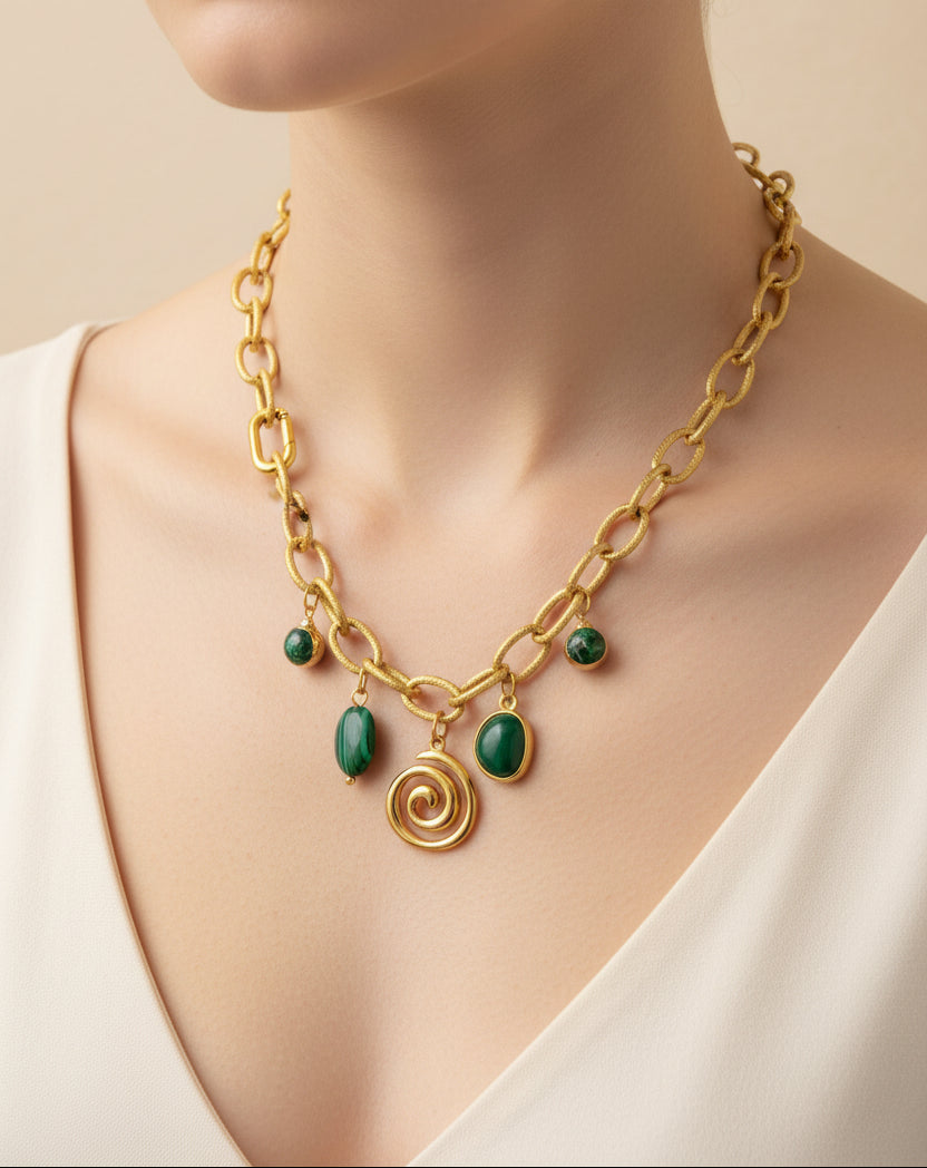 Lariat Charm Necklace