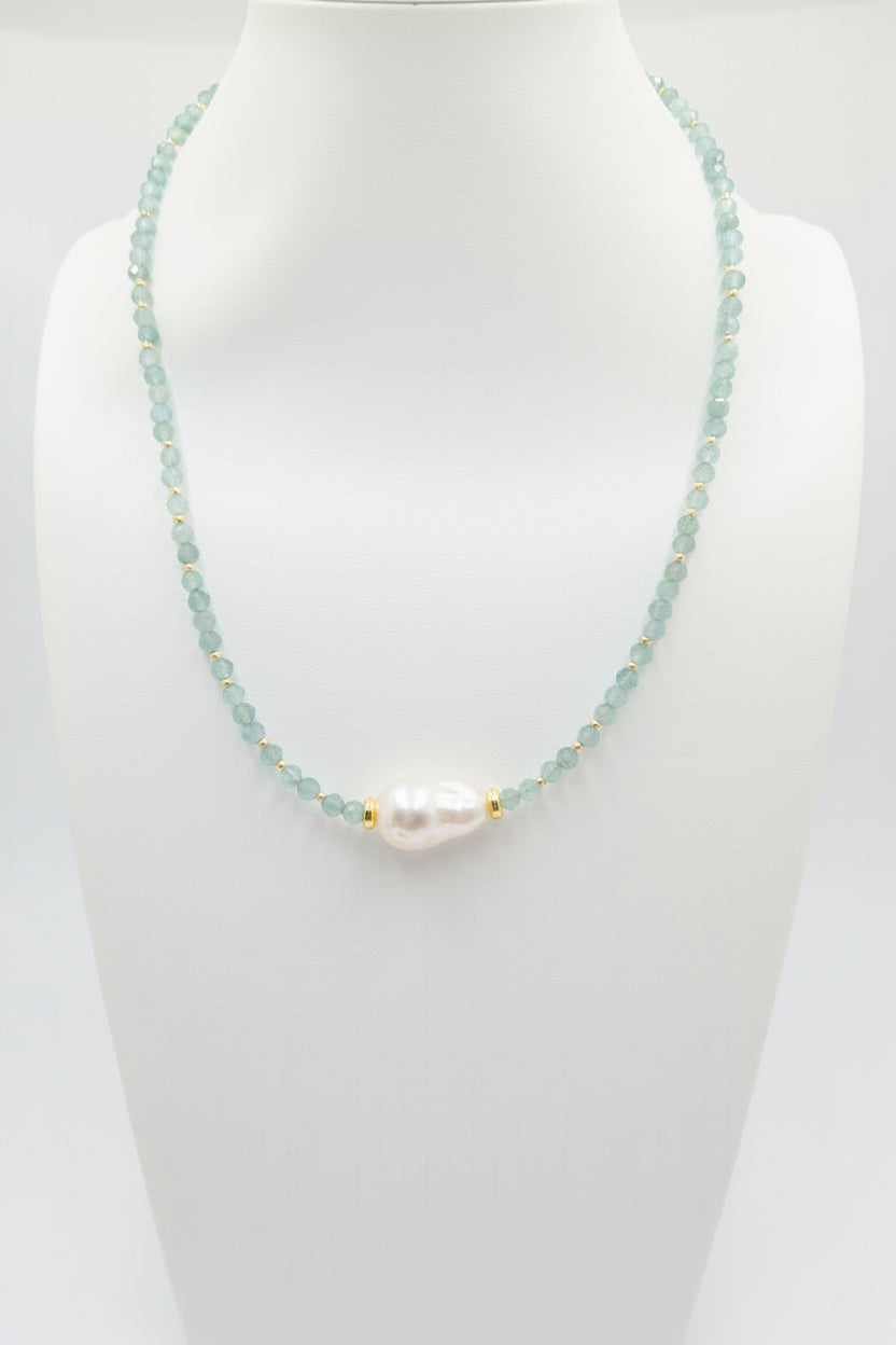 Glacial Pearl Necklace