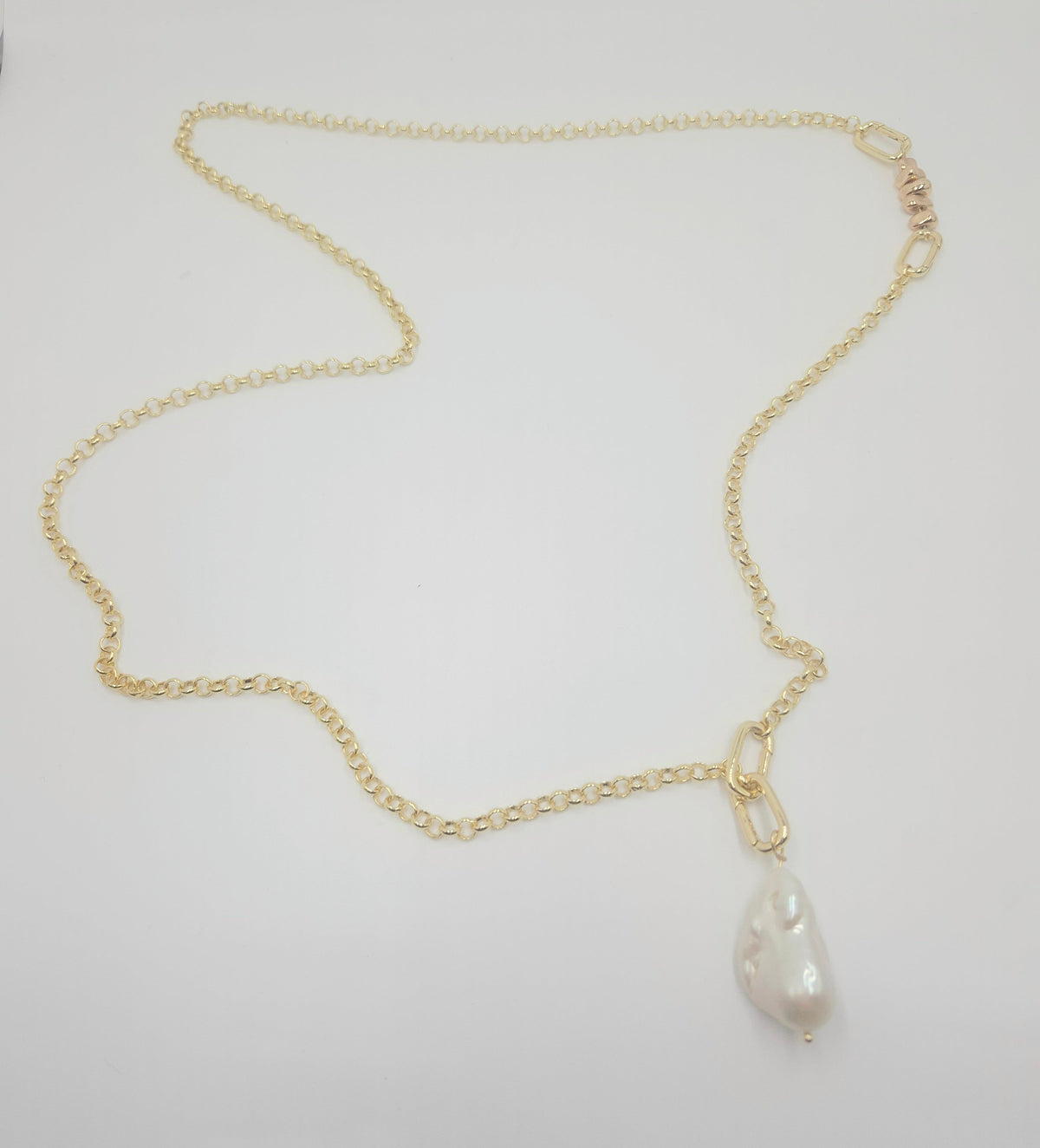 The Pearl Link Convertible Necklace
