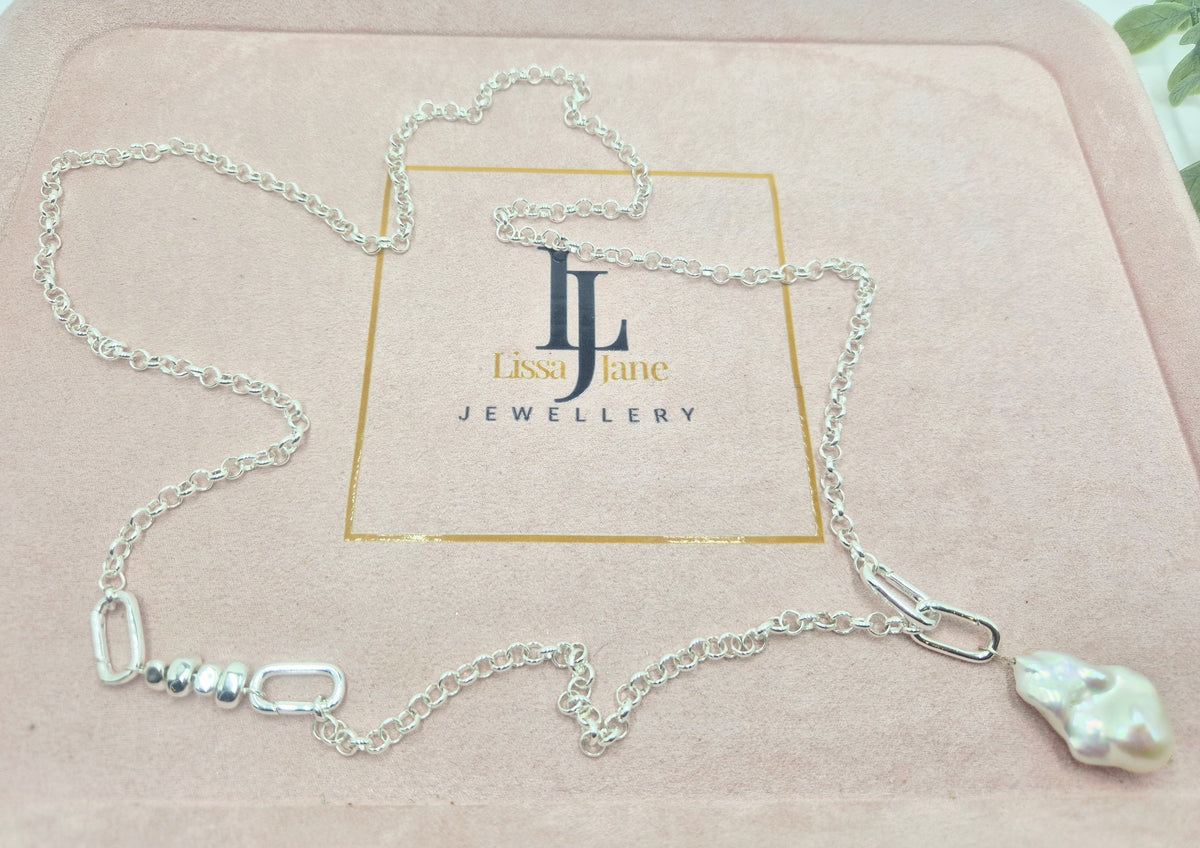 The Pearl Link Convertible Necklace