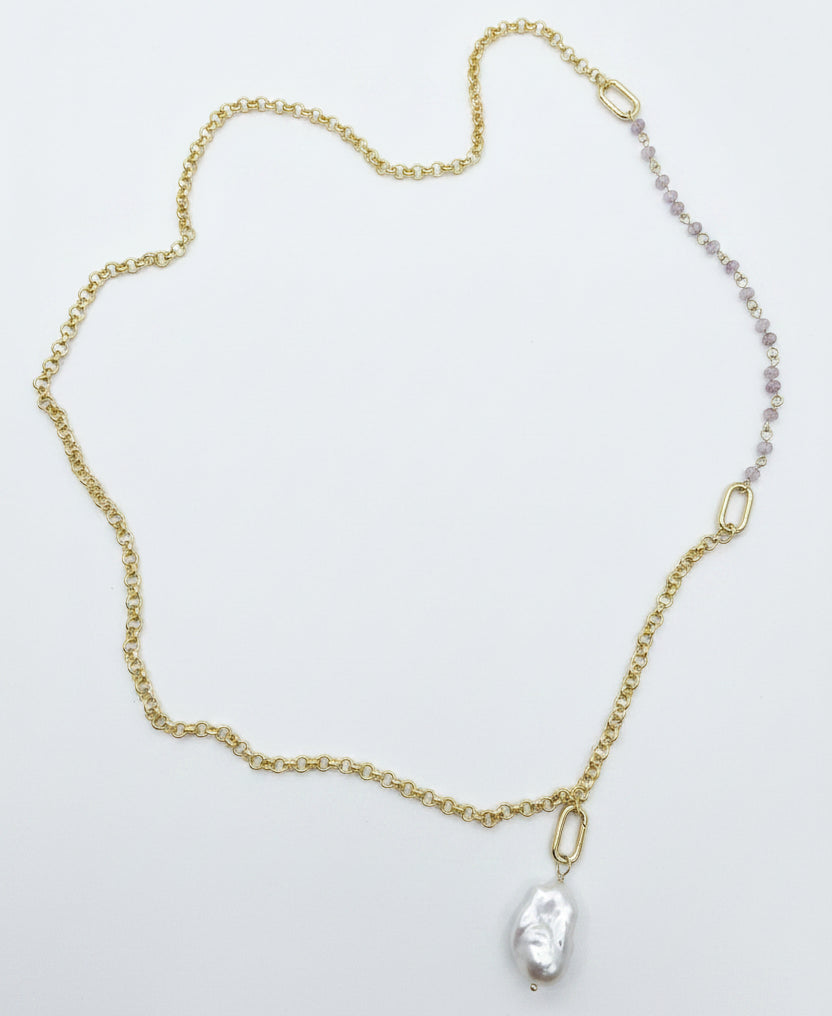 Pearl Drift Necklace/Bracelet Set