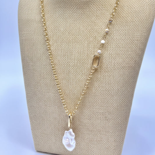 Pearl Drift Necklace/Bracelet Set